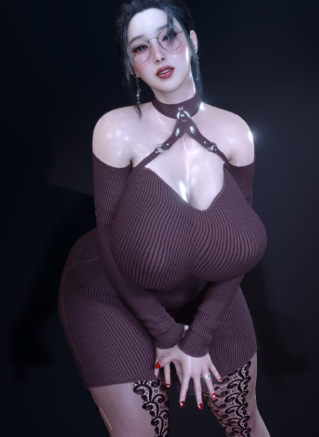[3D]VAM巨乳眼镜妹