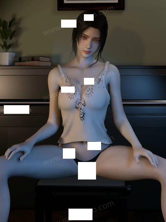 [3d] 琴房NTR[VAM] 喜欢弹琴的少妇
