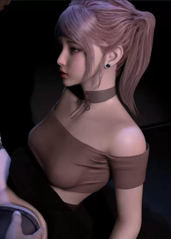 双马尾御姐 [3d动漫]超短裙没内裤